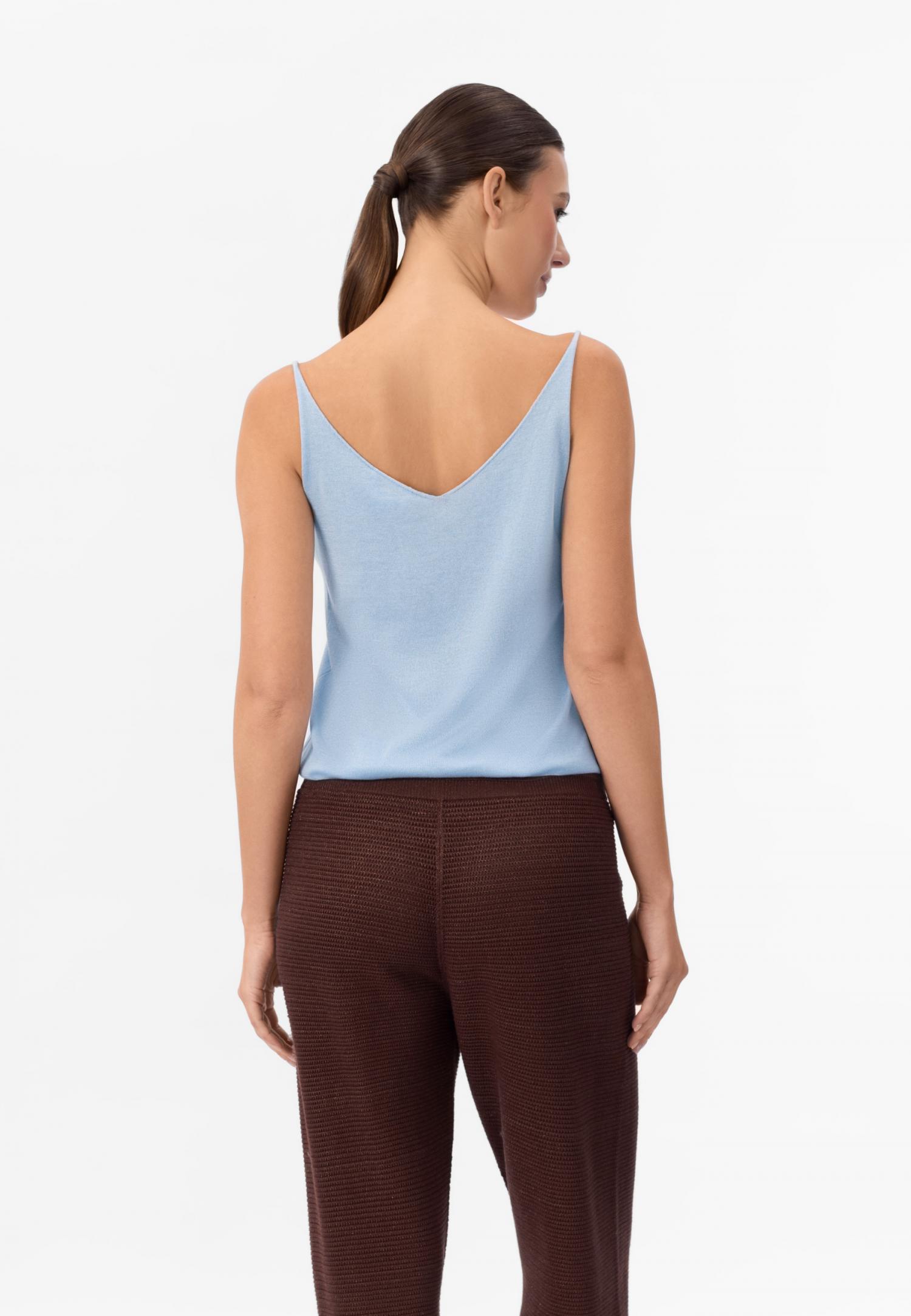 Топ из шелка и кашемира S26-00CS0715 Marc & André